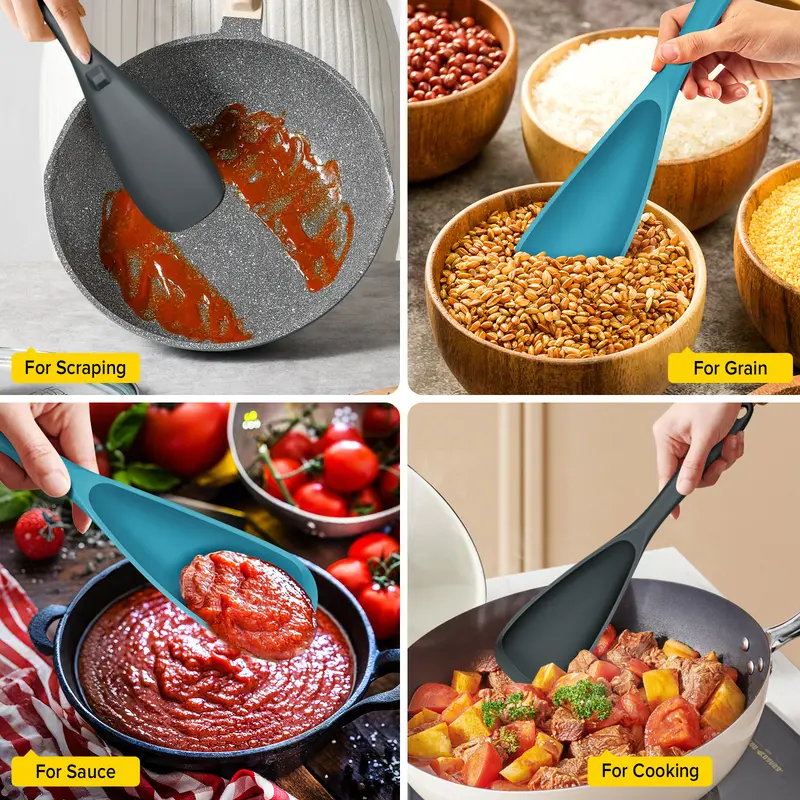 Pack of 2 Cooking Spoons for Non stick Cookware